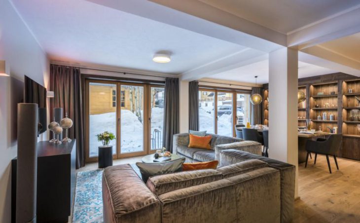 Balegia Apartment 2, Lech, Living Room